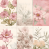 Botanical Scrapbook Paper Bundle