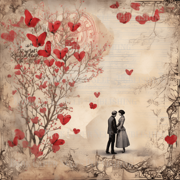 Valentine's Day Delights: Whispers of Romance Scrapbooking Patterns