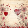 Valentine's Day Delights: Whispers of Romance Scrapbooking Patterns
