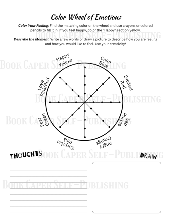 Happy Place: Kids Calming Activity Journal/Workbook, For Emotionally Intelligent Boys and Girls