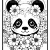 Mandala Panda Coloring Book: Relaxation and Stress Relief for Adults and Teens