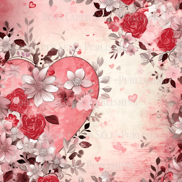 Valentine's Day Delights: Whispers of Romance Scrapbooking Patterns