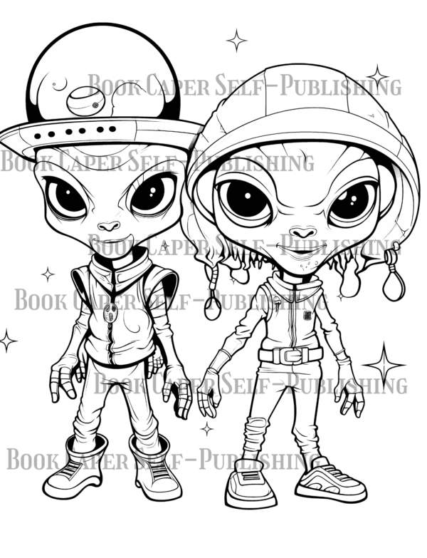 Alien Realm II Coloring Book: From Kids to Adults, Fun and Relaxing Coloring For All Ages