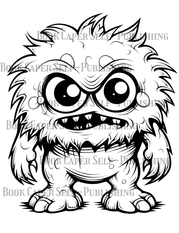 Monster Realm Coloring Book: From Kids to Adults, Fun Coloring for All