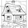 Cottagecore Coloring Book: For Adults and Teens