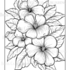 Wildflower Dreams Coloring Book: For Seniors, Women, Men, Girls and Boys