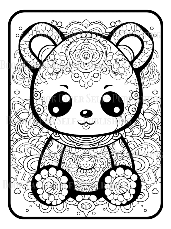 Mandala Panda Coloring Book: Relaxation and Stress Relief for Adults and Teens