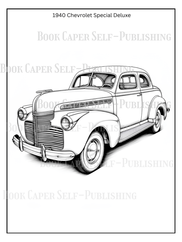 Classic Cars and Trucks Coloring Book: Anti-Stress, Anxiety, and Relaxation For Adults, Teens, and Kids