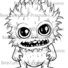 Monster Realm Coloring Book: From Kids to Adults, Fun Coloring for All