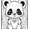 Mandala Panda Coloring Book: Relaxation and Stress Relief for Adults and Teens
