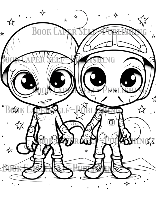 Alien Realm II Coloring Book: From Kids to Adults, Fun and Relaxing Coloring For All Ages