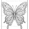 Mandala Butterflies Coloring Book: Anti-Stress, Anxiety, and Relaxation For Adults and Teens