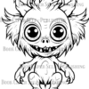 Monster Realm Coloring Book: From Kids to Adults, Fun Coloring for All