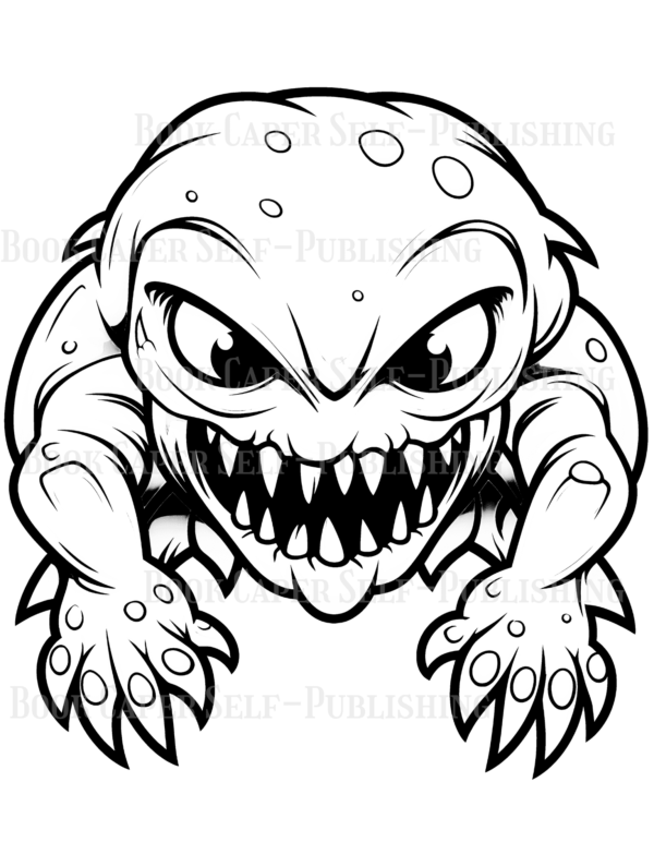 Monster Realm Coloring Book III: From Kids to Adults, Fun & Creative Coloring for All Ages