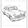 Classic Cars and Trucks Coloring Book: Anti-Stress, Anxiety, and Relaxation For Adults, Teens, and Kids