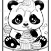 Mandala Panda Coloring Book: Relaxation and Stress Relief for Adults and Teens