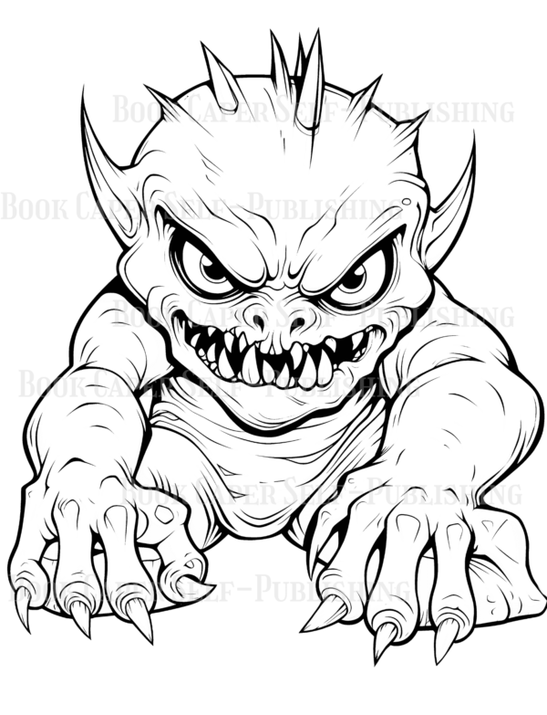 Monster Realm Coloring Book III: From Kids to Adults, Fun & Creative Coloring for All Ages