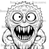 Monster Realm Coloring Book: From Kids to Adults, Fun Coloring for All