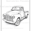 Classic Cars and Trucks Coloring Book: Anti-Stress, Anxiety, and Relaxation For Adults, Teens, and Kids