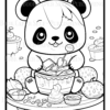 Mandala Panda Coloring Book: Relaxation and Stress Relief for Adults and Teens