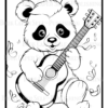 Mandala Panda Coloring Book: Relaxation and Stress Relief for Adults and Teens