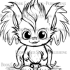 Monster Realm Coloring Book: From Kids to Adults, Fun Coloring for All