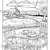 Cottagecore Coloring Book: For Adults and Teens