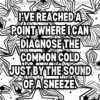Funny Behind the Scrubs, Thoughts of a Nurse: Coloring Book: A Prescription for Laughter and Stress Relief for Nurses Everywhere