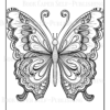 Mandala Butterflies Coloring Book: Anti-Stress, Anxiety, and Relaxation For Adults and Teens