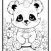 Mandala Panda Coloring Book: Relaxation and Stress Relief for Adults and Teens