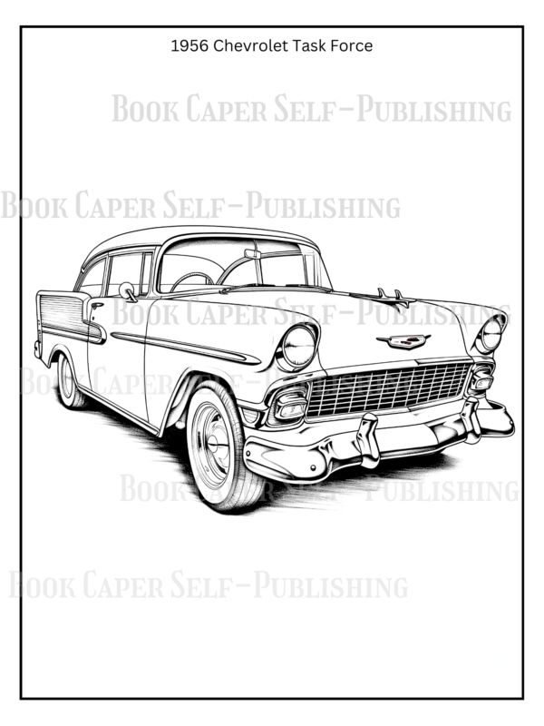 Classic Cars and Trucks Coloring Book: Anti-Stress, Anxiety, and Relaxation For Adults, Teens, and Kids