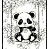 Mandala Panda Coloring Book: Relaxation and Stress Relief for Adults and Teens