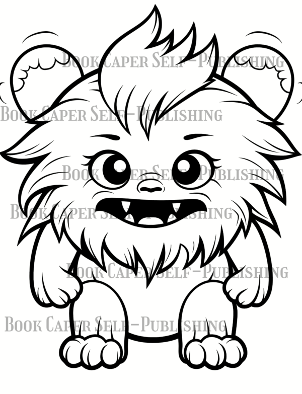 Monster Realm Coloring Book: From Kids to Adults, Fun Coloring for All