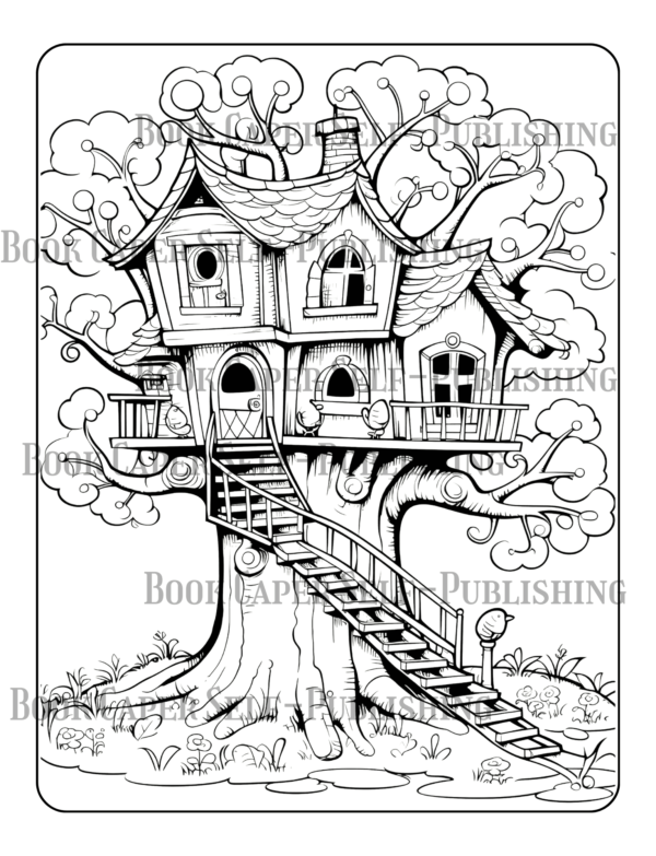 Cottagecore Coloring Book: For Adults and Teens