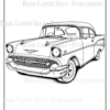 Classic Cars and Trucks Coloring Book: Anti-Stress, Anxiety, and Relaxation For Adults, Teens, and Kids