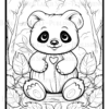 Mandala Panda Coloring Book: Relaxation and Stress Relief for Adults and Teens
