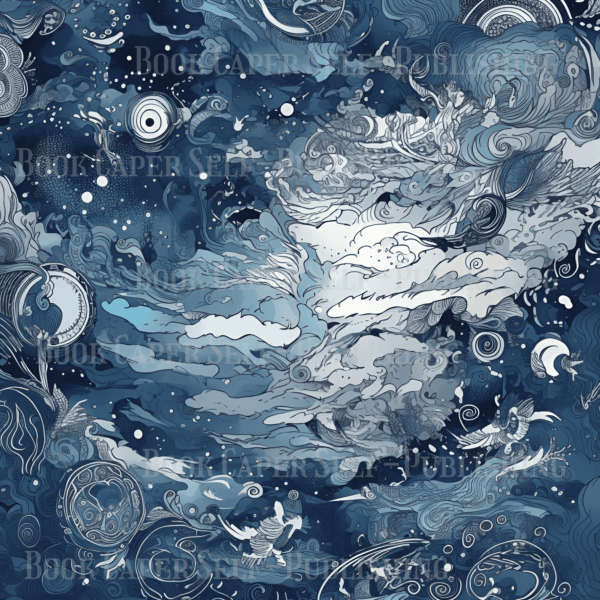Cosmic Scrapbook Paper Bundle