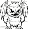 Monster Realm Coloring Book: From Kids to Adults, Fun Coloring for All