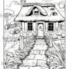Cottagecore Coloring Book: For Adults and Teens