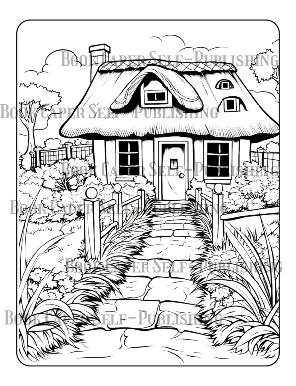 Cottagecore Coloring Book: For Adults and Teens