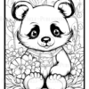 Mandala Panda Coloring Book: Relaxation and Stress Relief for Adults and Teens