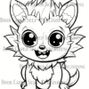 Monster Realm Coloring Book: From Kids to Adults, Fun Coloring for All