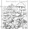 Cottagecore Coloring Book: For Adults and Teens