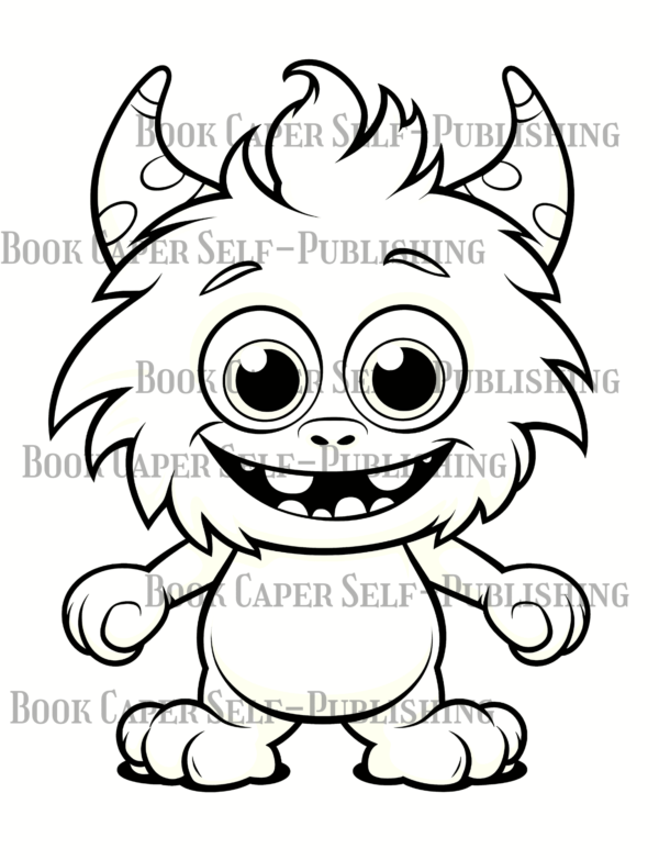 Monster Realm Coloring Book: From Kids to Adults, Fun Coloring for All