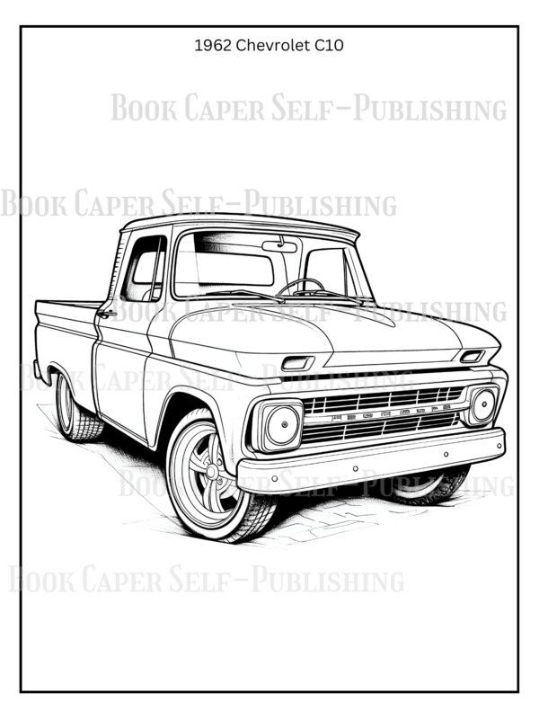 Classic Cars and Trucks Coloring Book: Anti-Stress, Anxiety, and Relaxation For Adults, Teens, and Kids