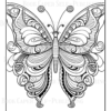 Mandala Butterflies Coloring Book: Anti-Stress, Anxiety, and Relaxation For Adults and Teens