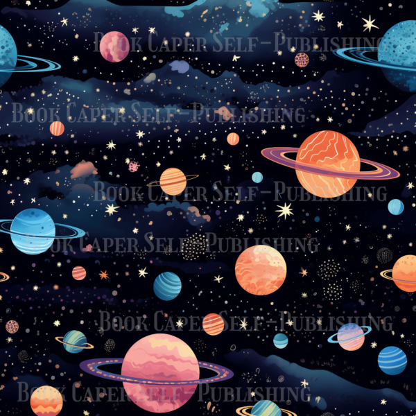Cosmic Scrapbook Paper Bundle