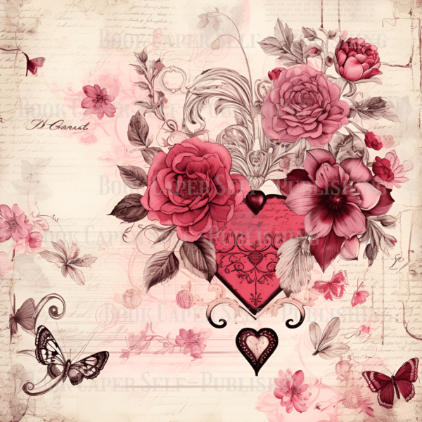 Valentine's Day Delights: Whispers of Romance Scrapbooking Patterns