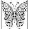 Mandala Butterflies Coloring Book: Anti-Stress, Anxiety, and Relaxation For Adults and Teens