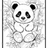 Mandala Panda Coloring Book: Relaxation and Stress Relief for Adults and Teens